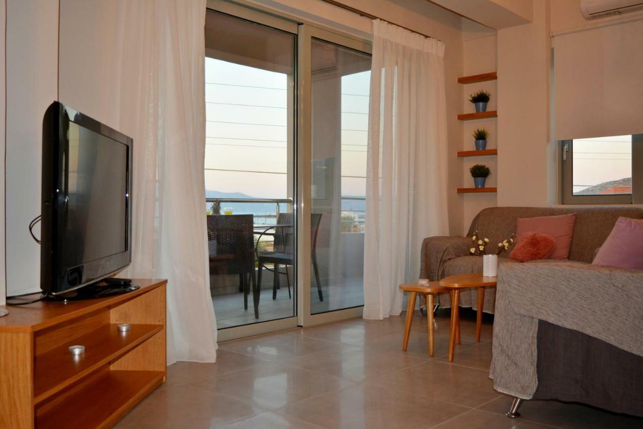 Balos Residence Private Pool Seafront Seaview Kíssamos Exterior foto